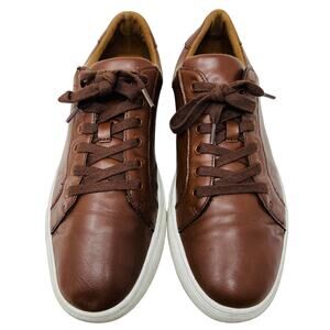 Banana Republic Vegan Leather Shoe Waterproof Brown Lace Up - 9.5